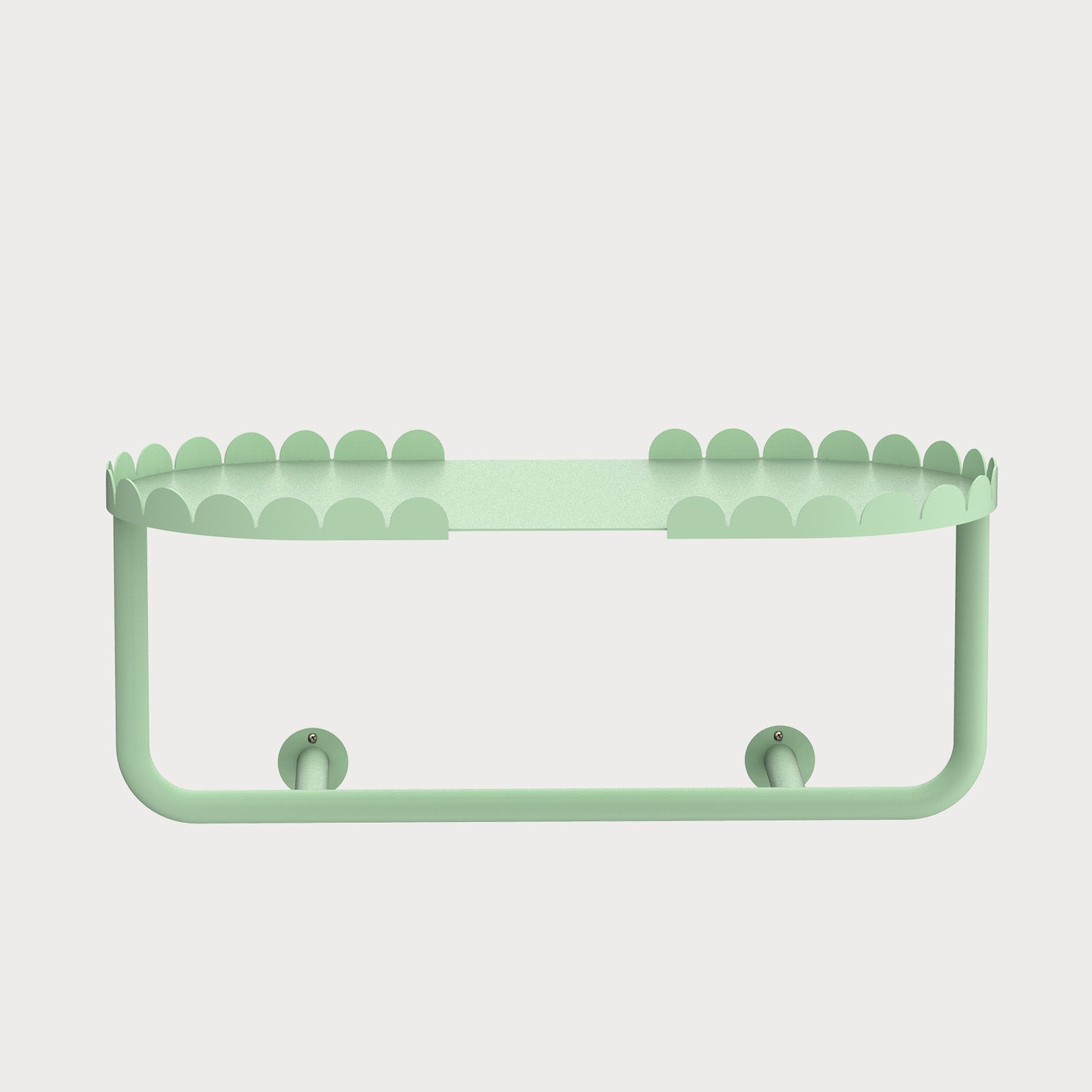 Daisy Wall Shelf with Towel Rack