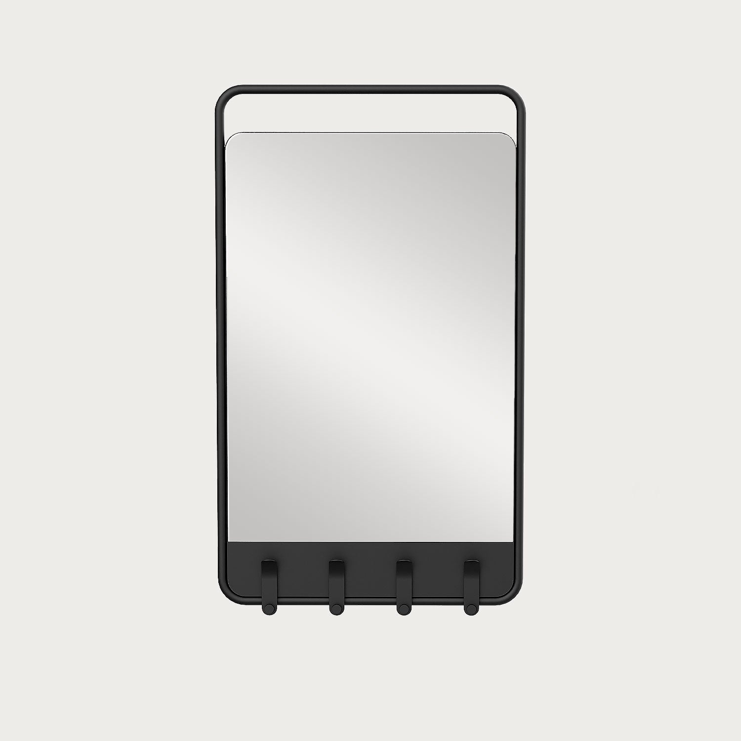 Pino Wall Mirror and Hook