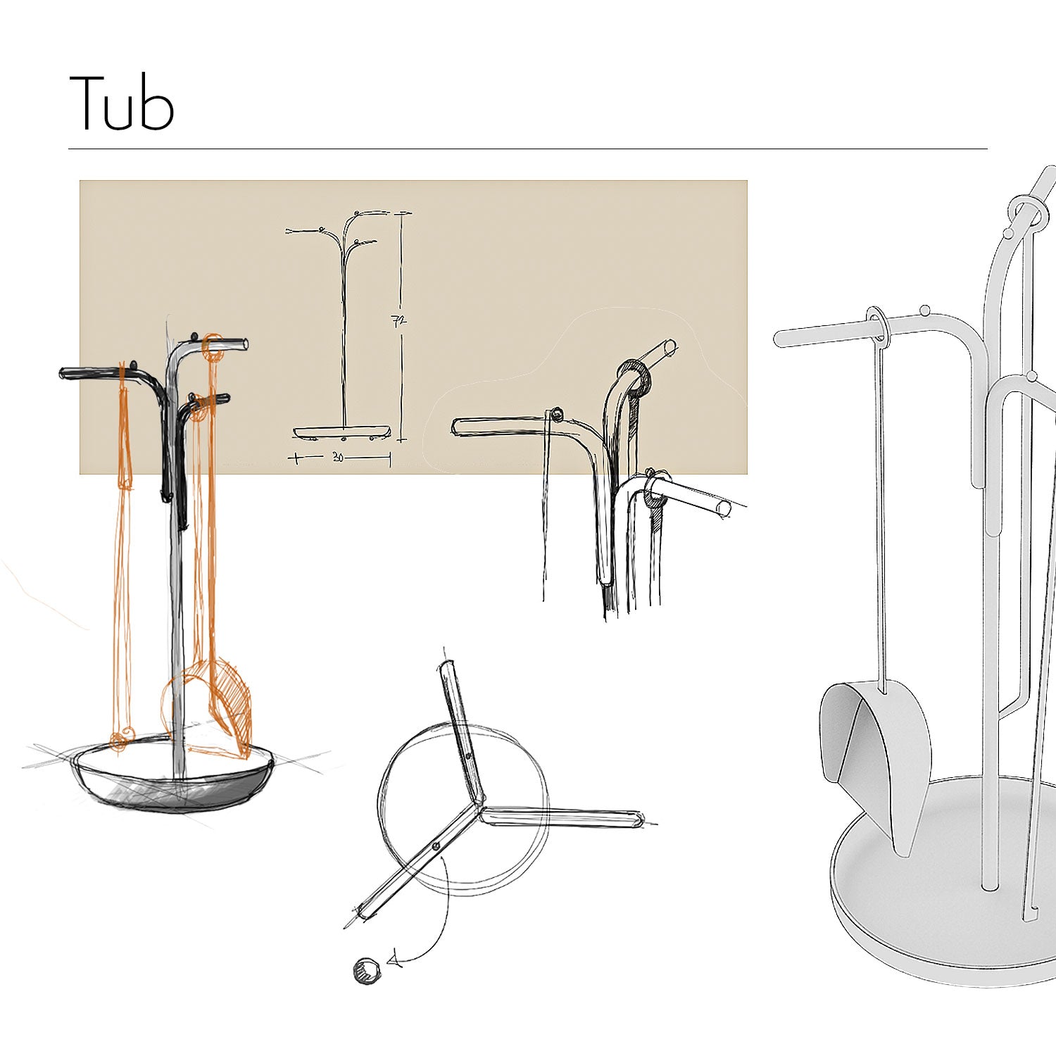 Tub Fireplace Accessory Set