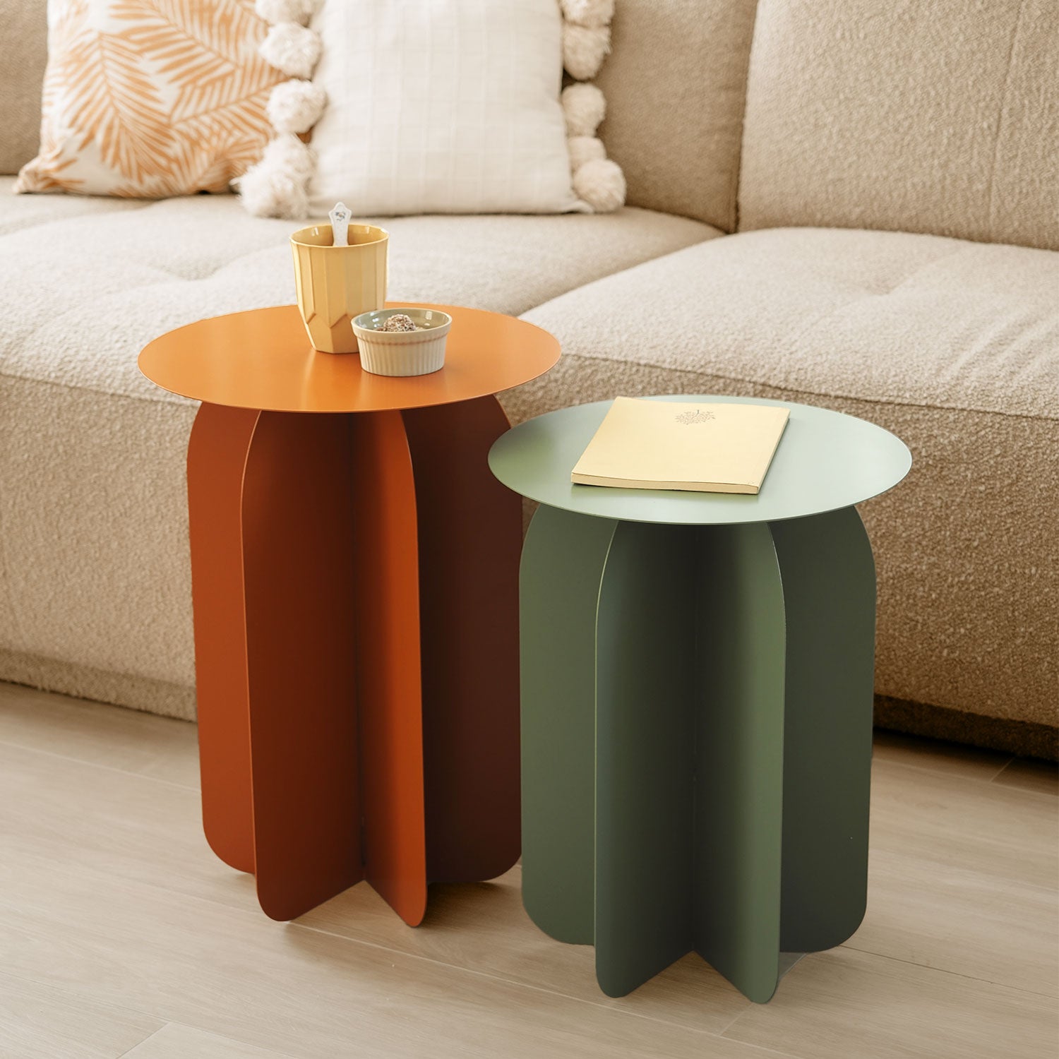 Cacti Set of 2 Side Table