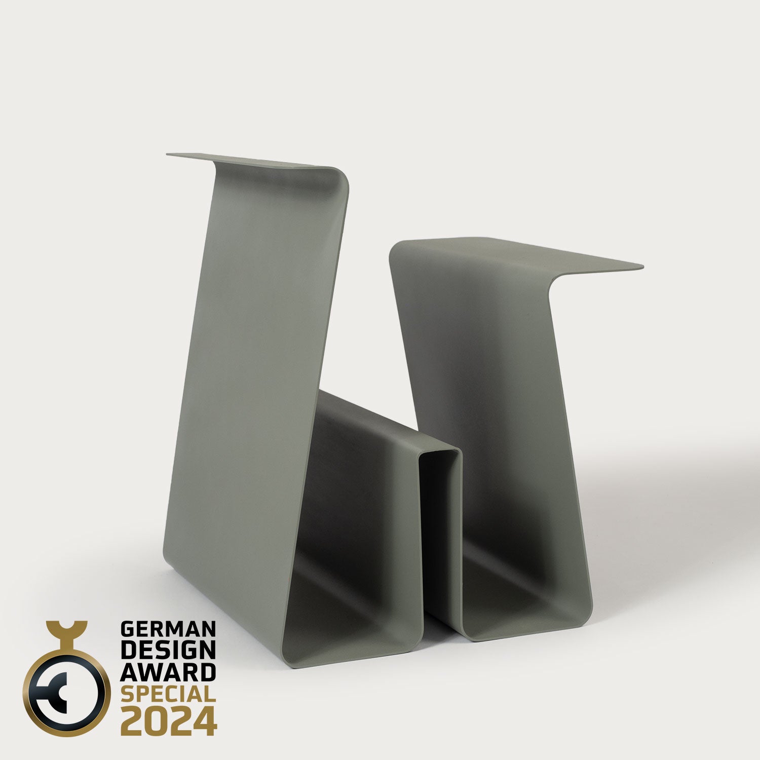 Line Magazine Rack - Green