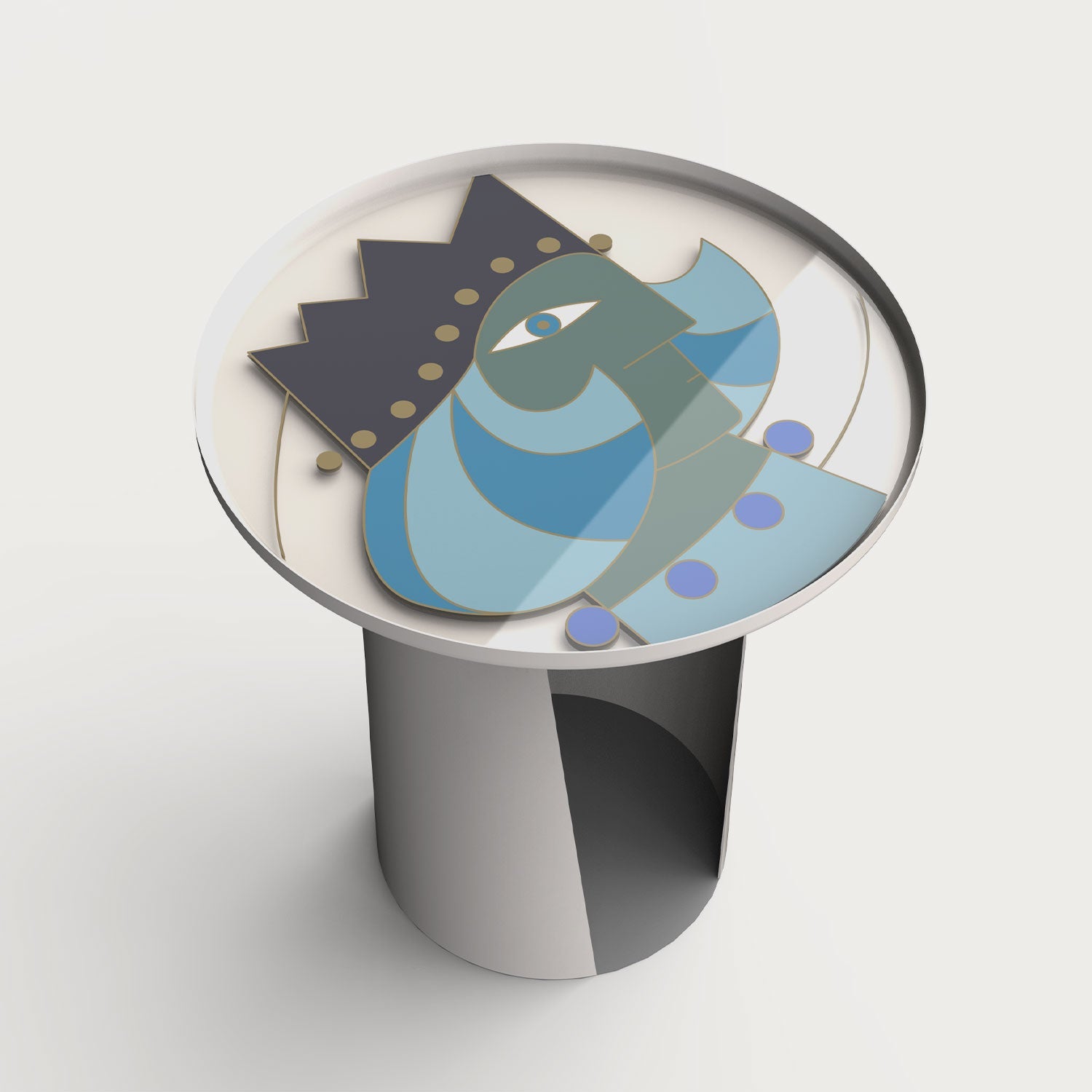 Mush S Glass Side Table