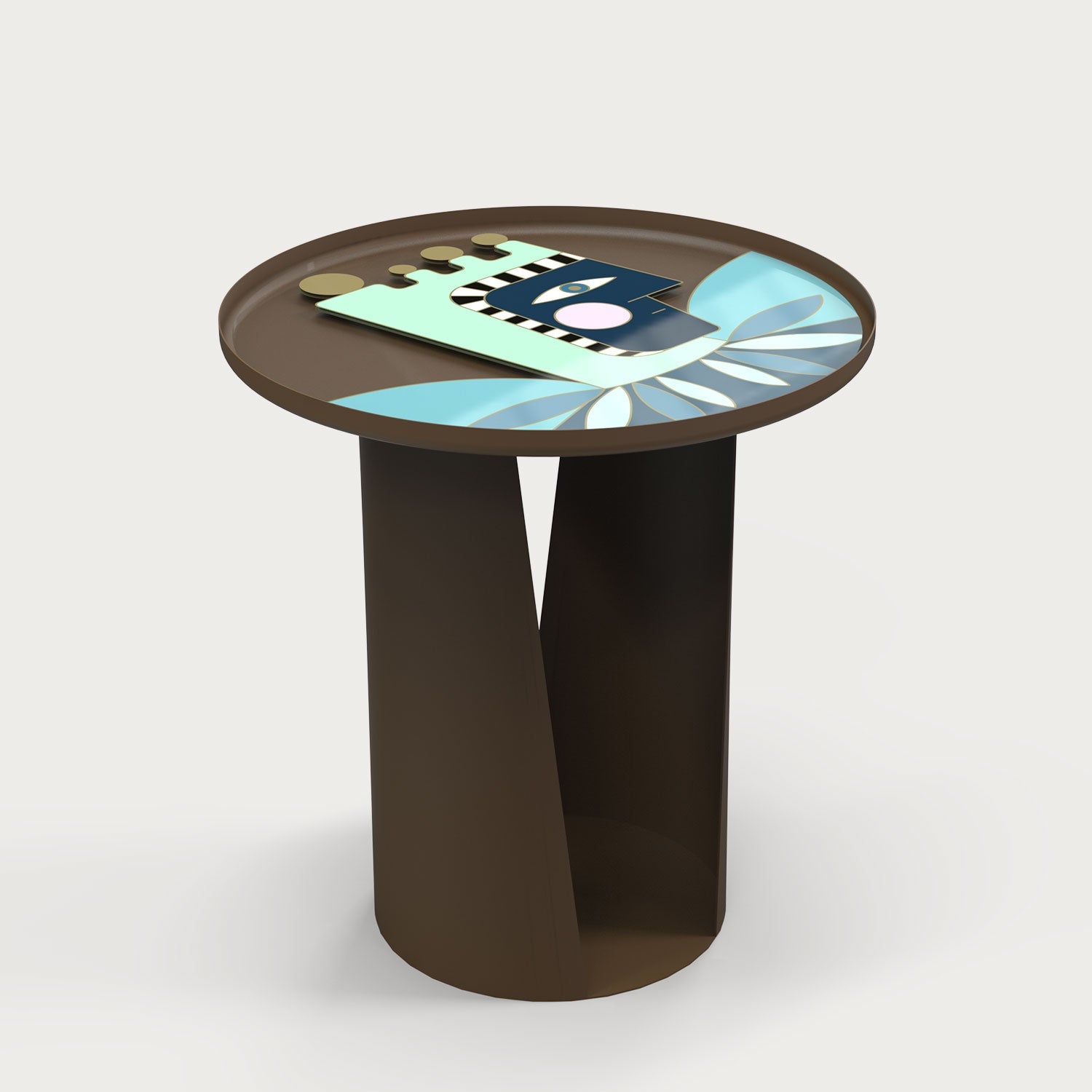 Mush S Glass Side Table