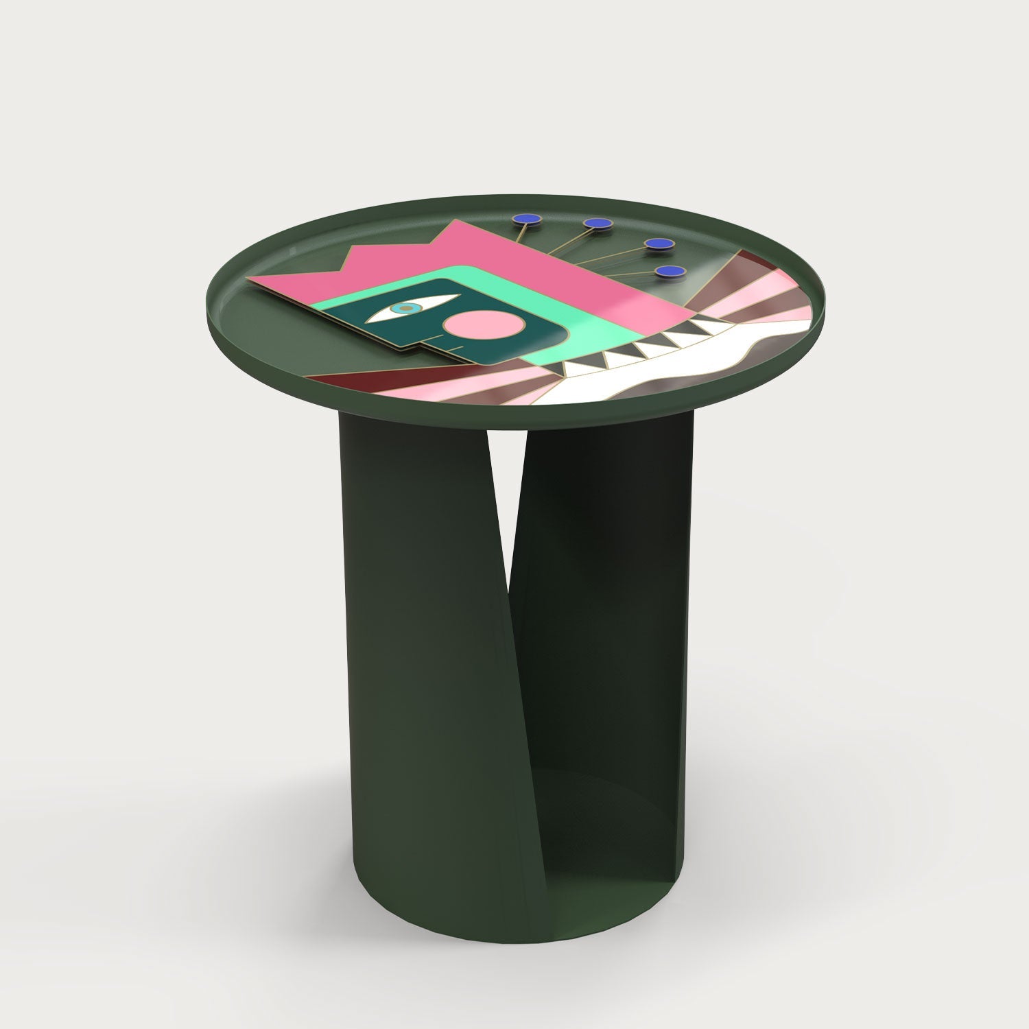 Mush S Glass Side Table