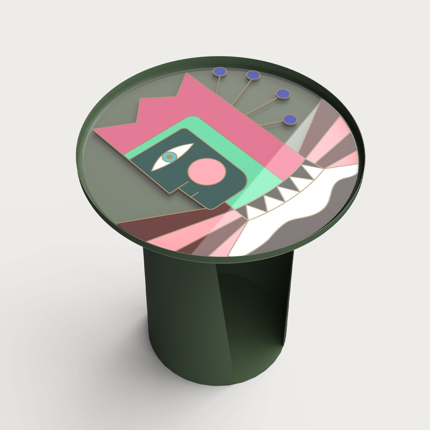 Mush S Glass Side Table