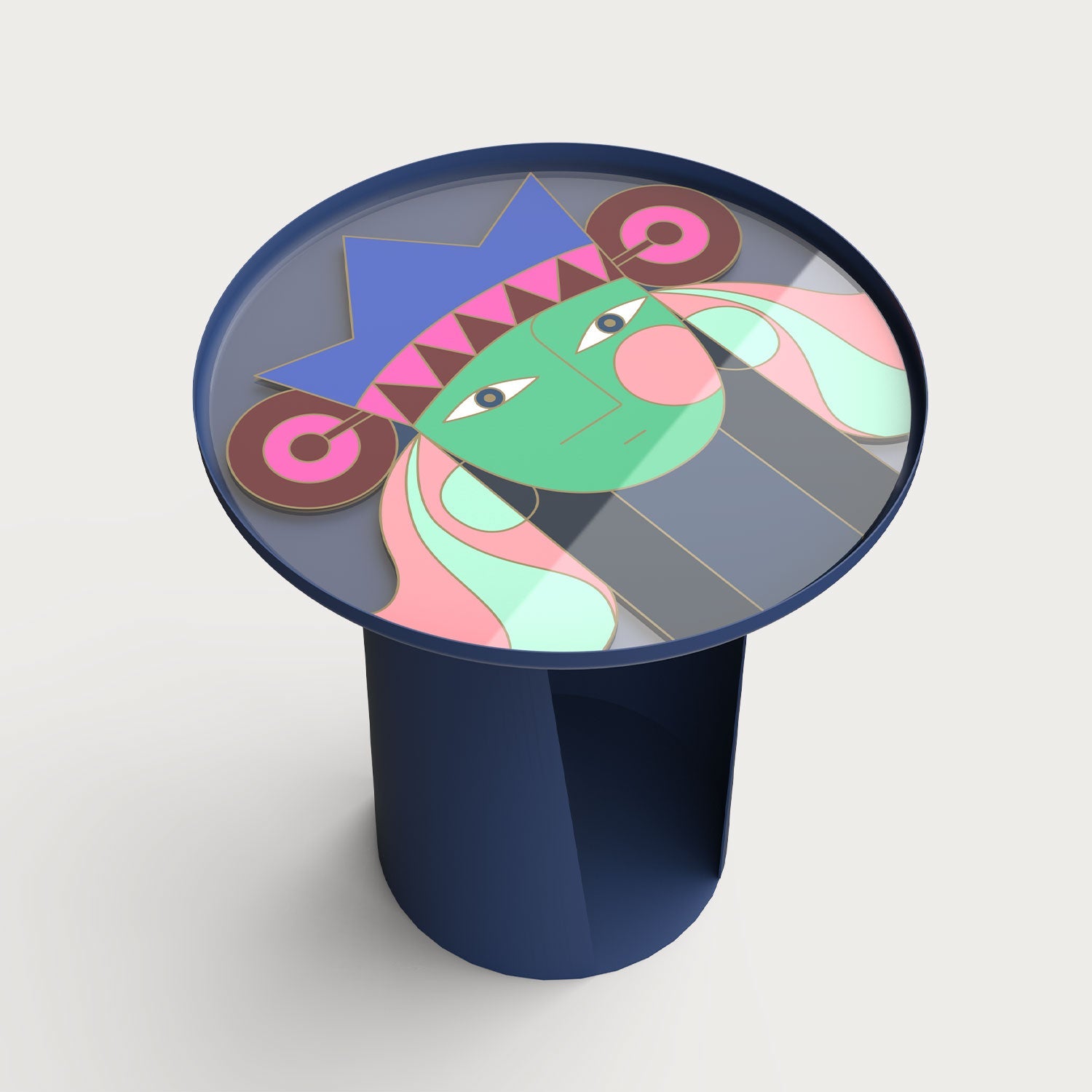 Mush S Glass Side Table