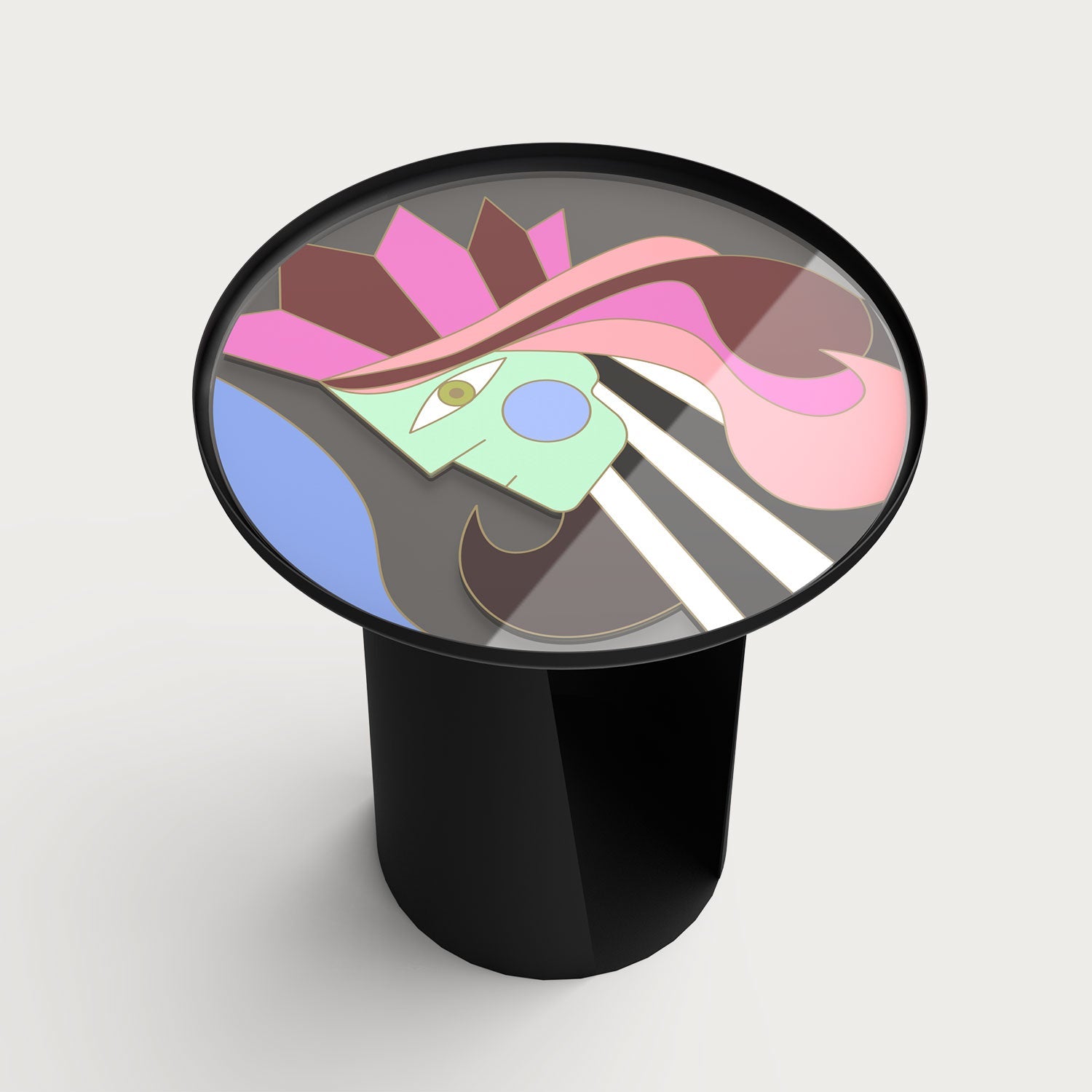 Mush S Glass Side Table