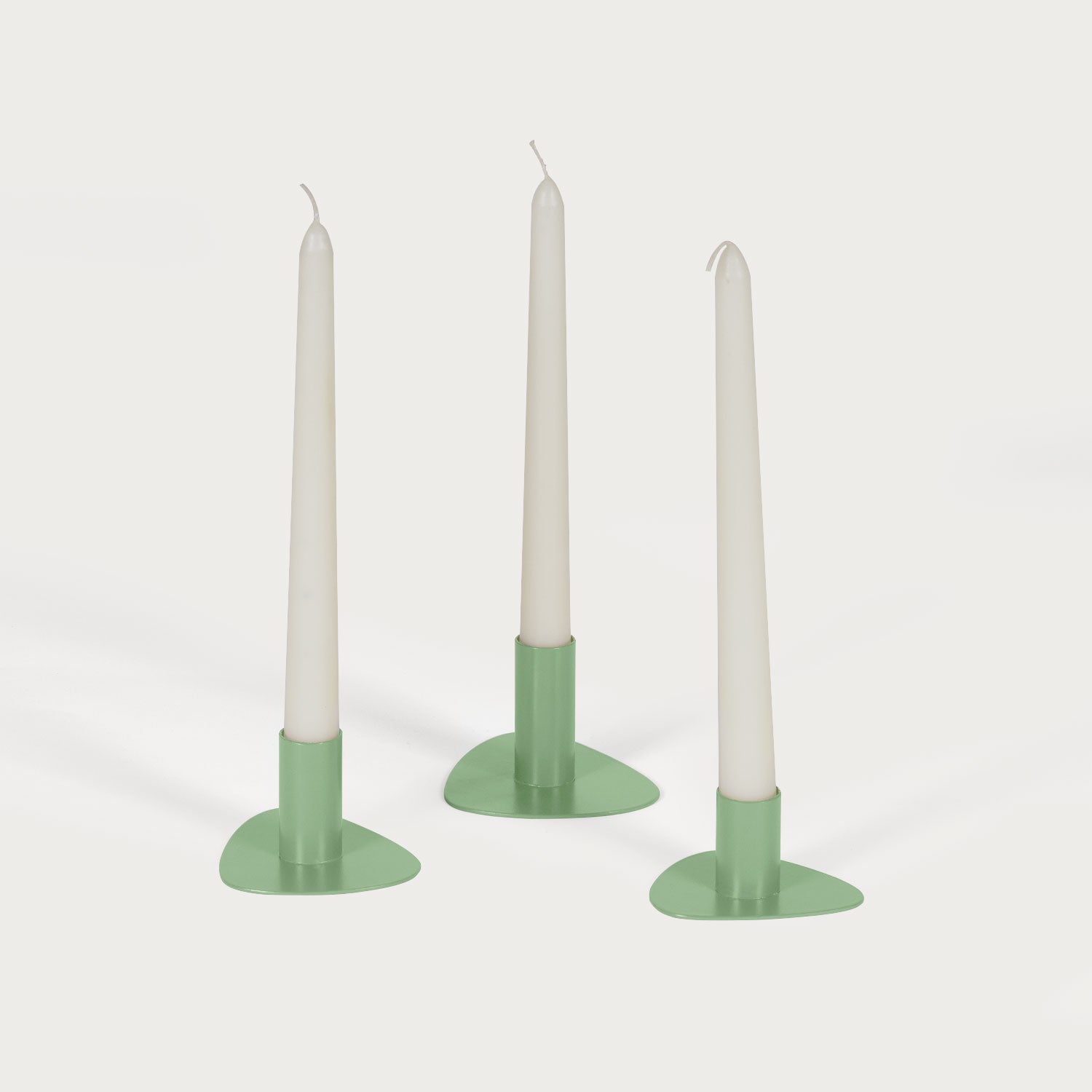 Triangle Set of 3 Candle Holders