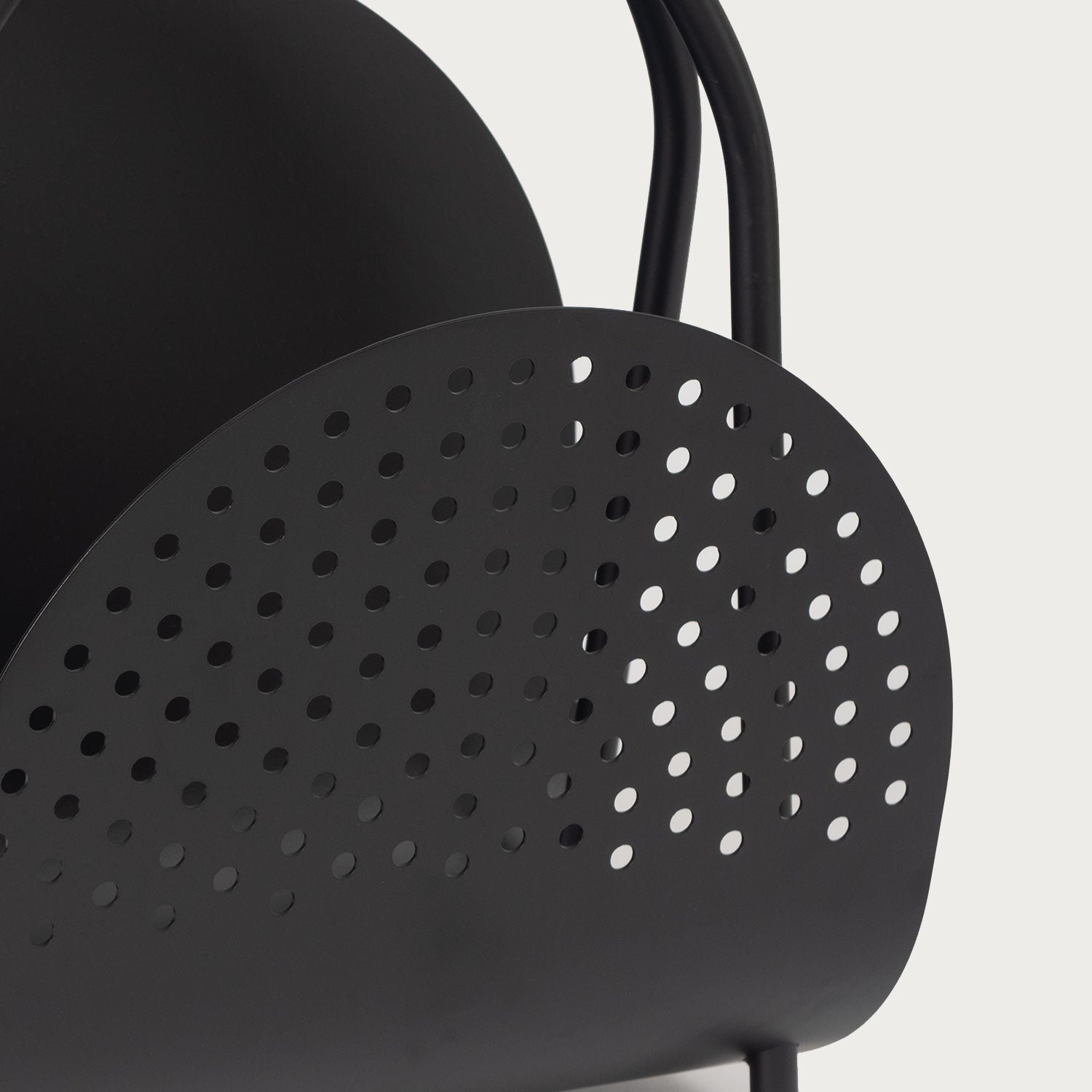 Tub Magazine Rack - Black