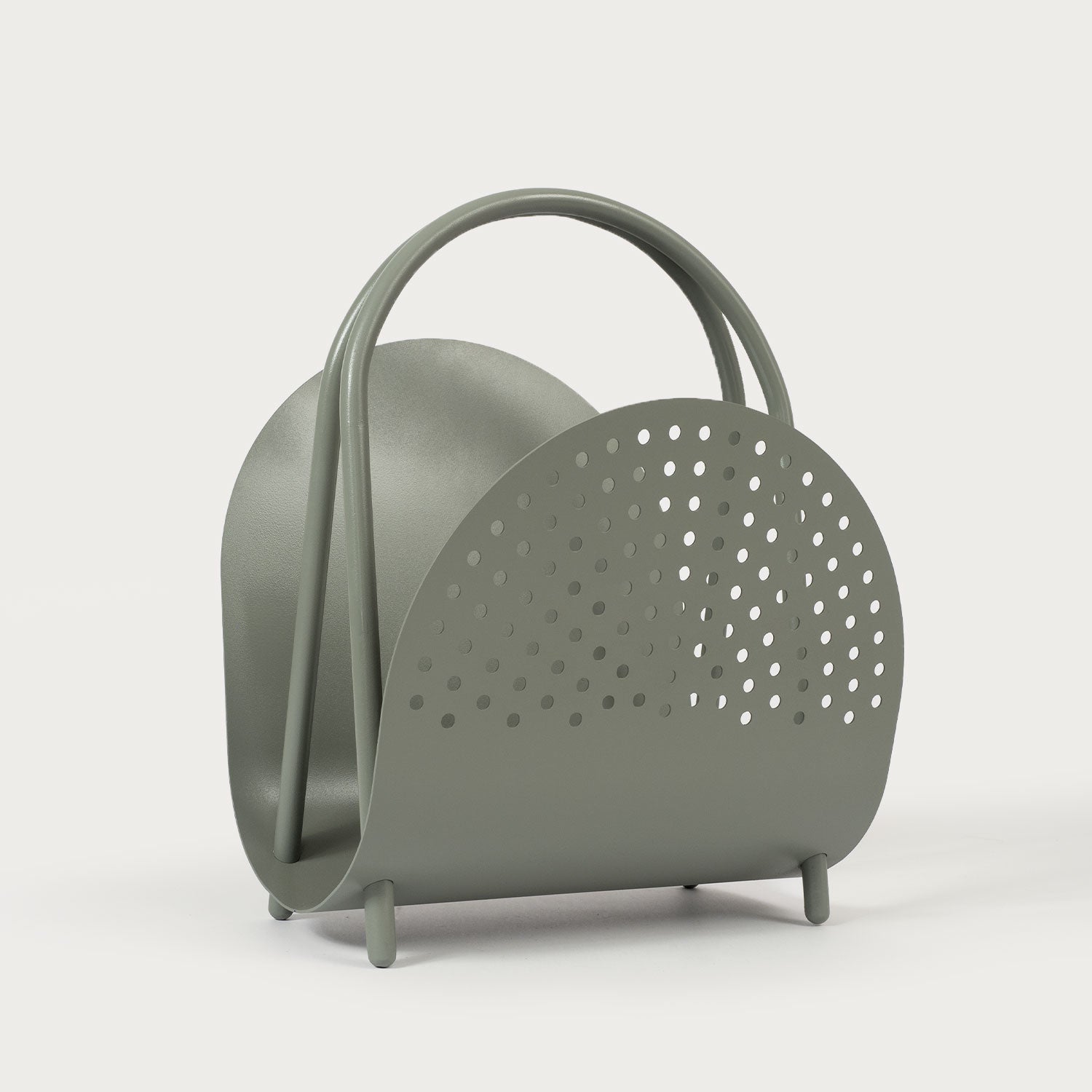 Tub Magazine Rack - Green