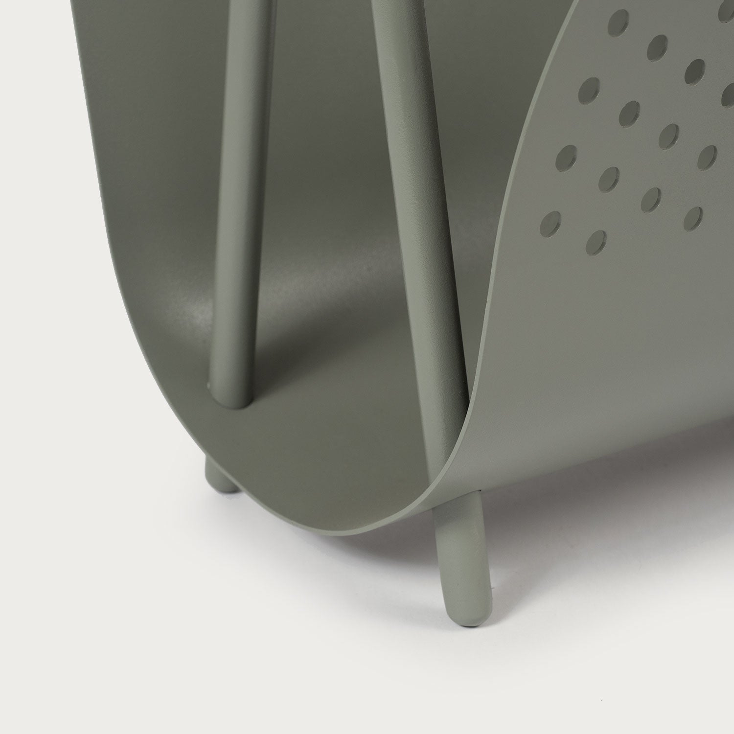 Tub Magazine Rack - Green