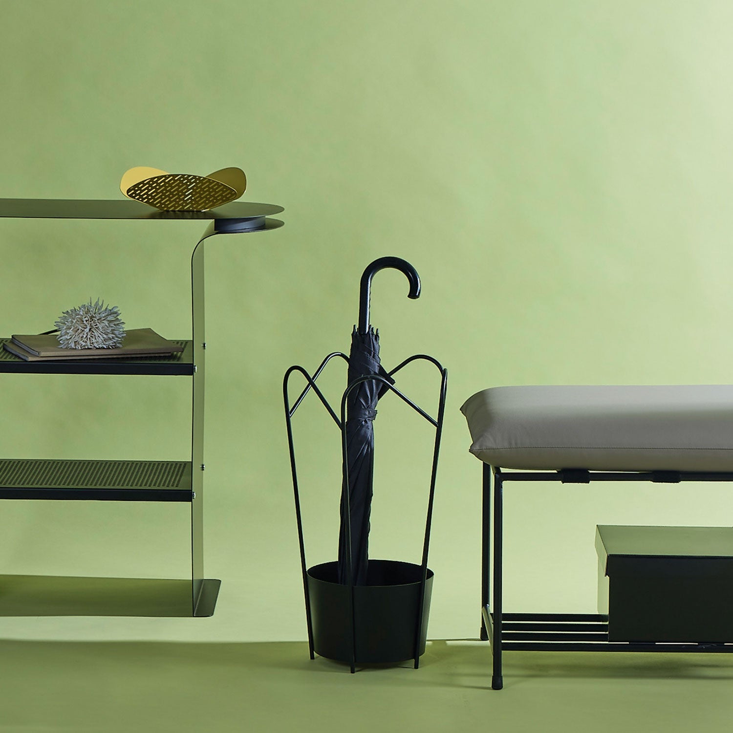 Blum Umbrella Stand - Black