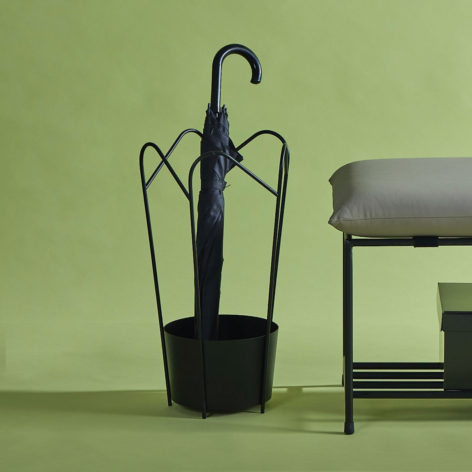 Blum Umbrella Stand - Black