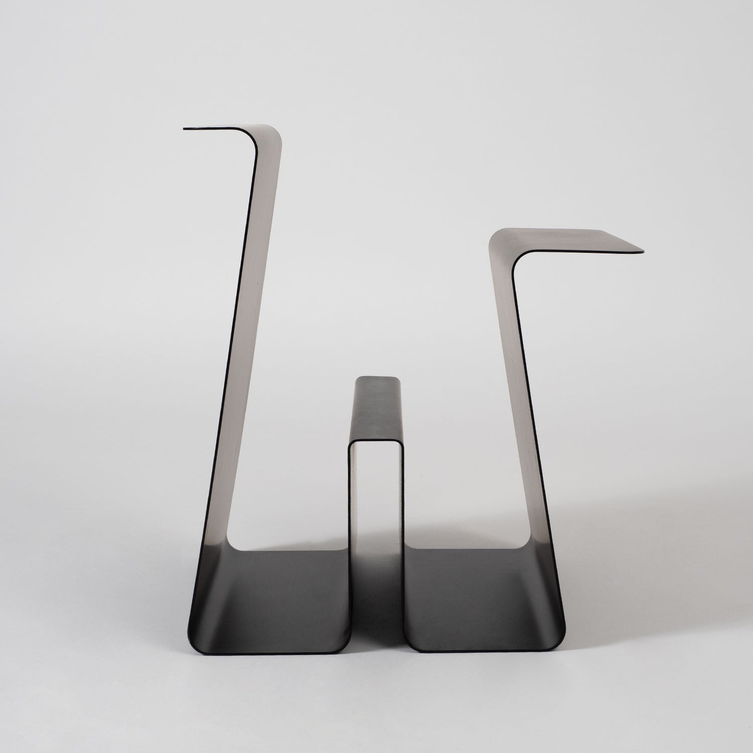 Line Magazine Rack - Black