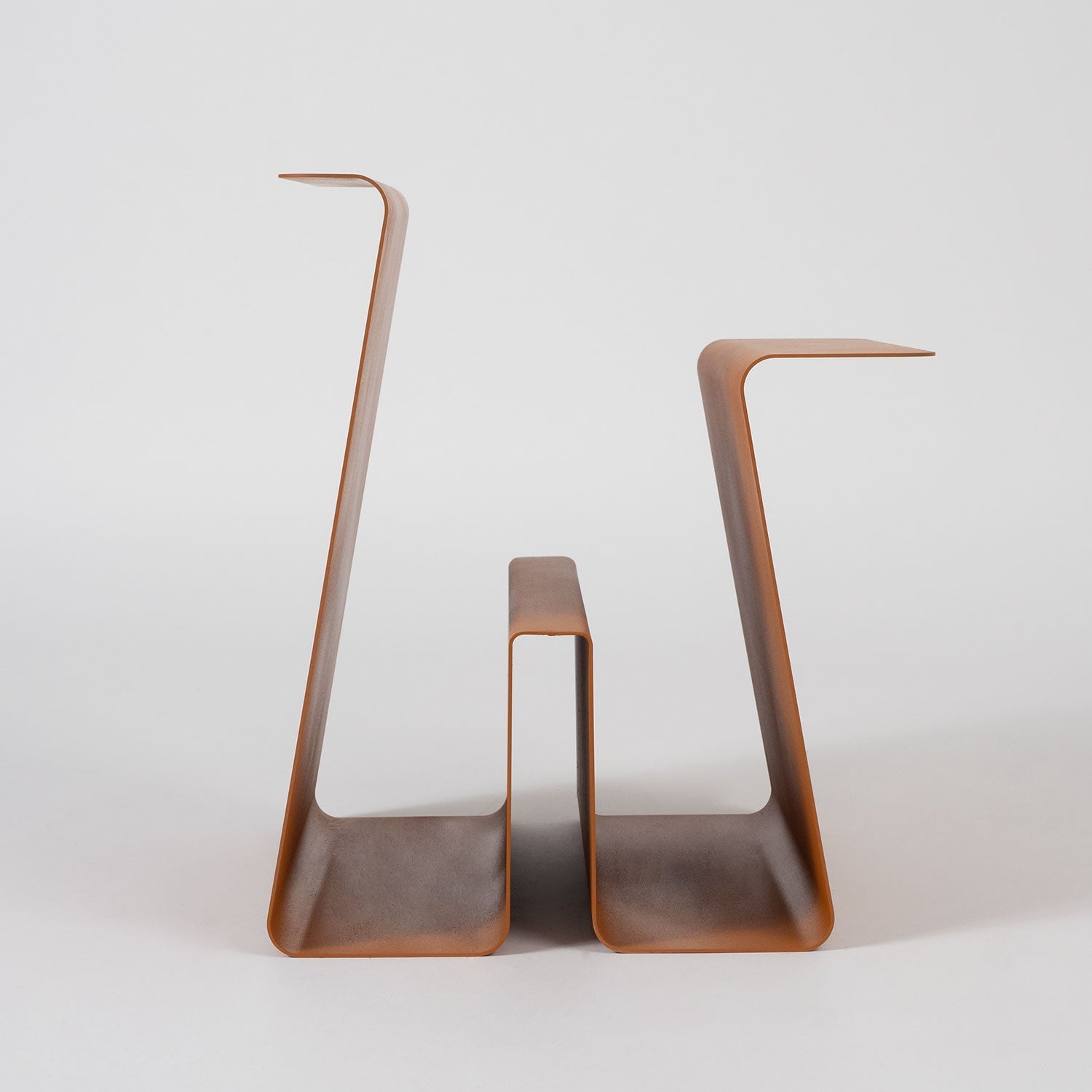 Line Magazine Rack - Orange