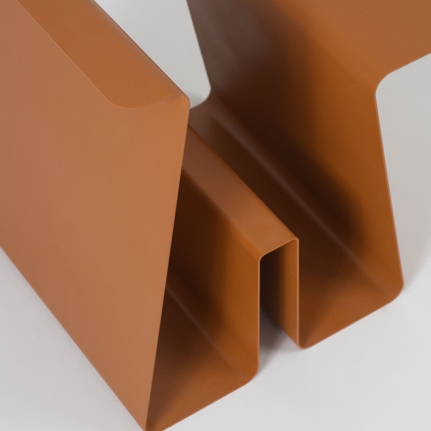 Line Magazine Rack - Orange