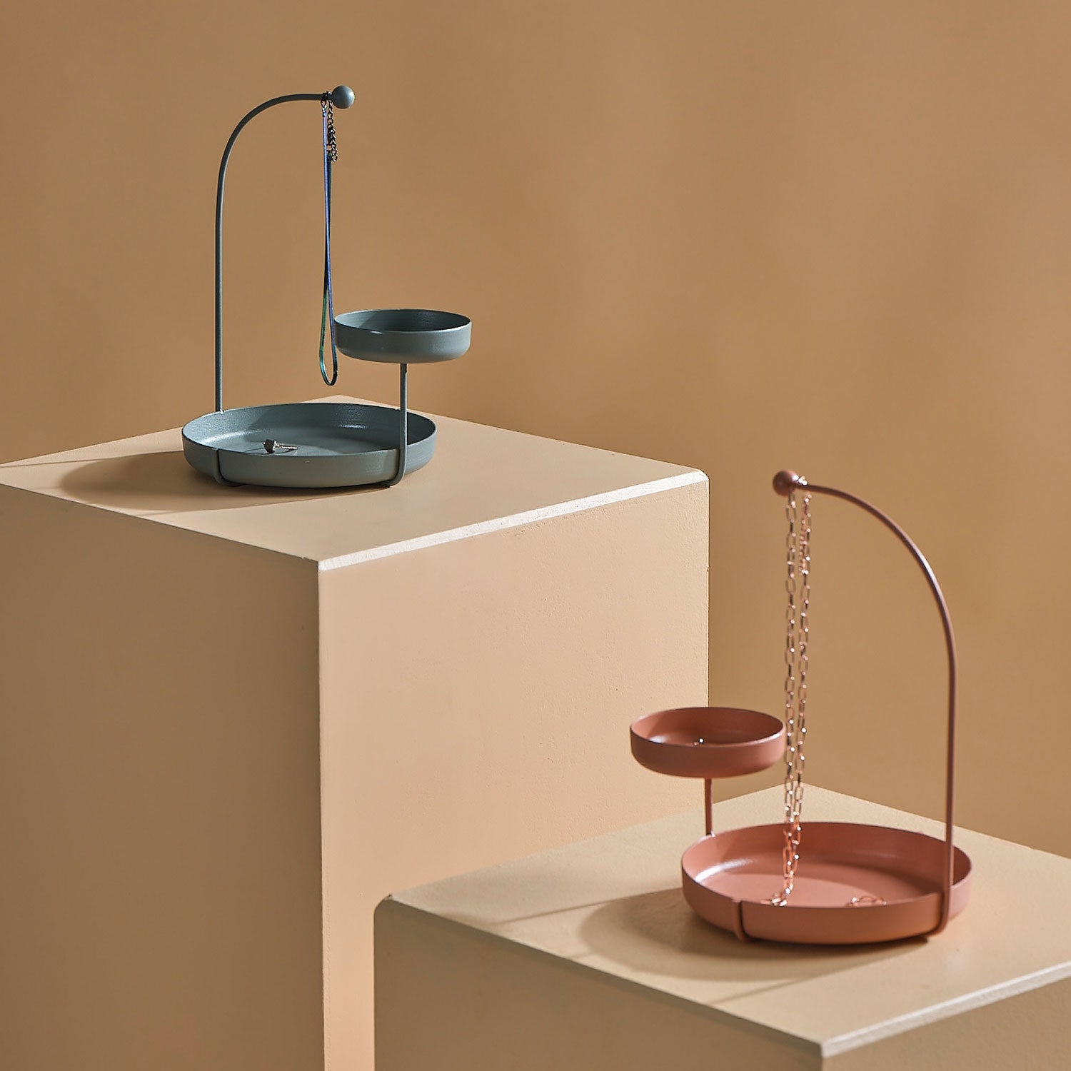 Mid Jewellery Stand - Green