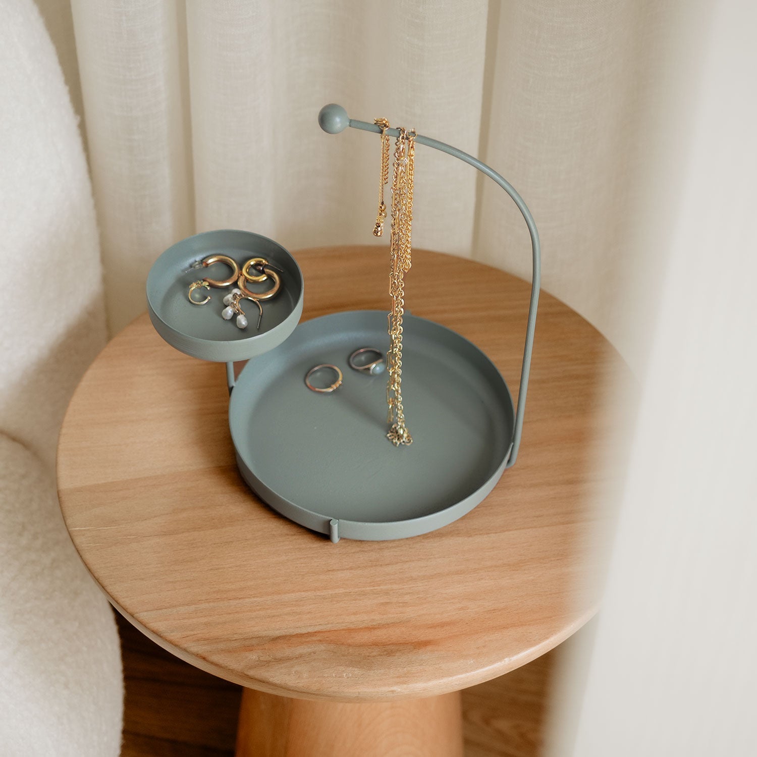 Mid Jewellery Stand - Green