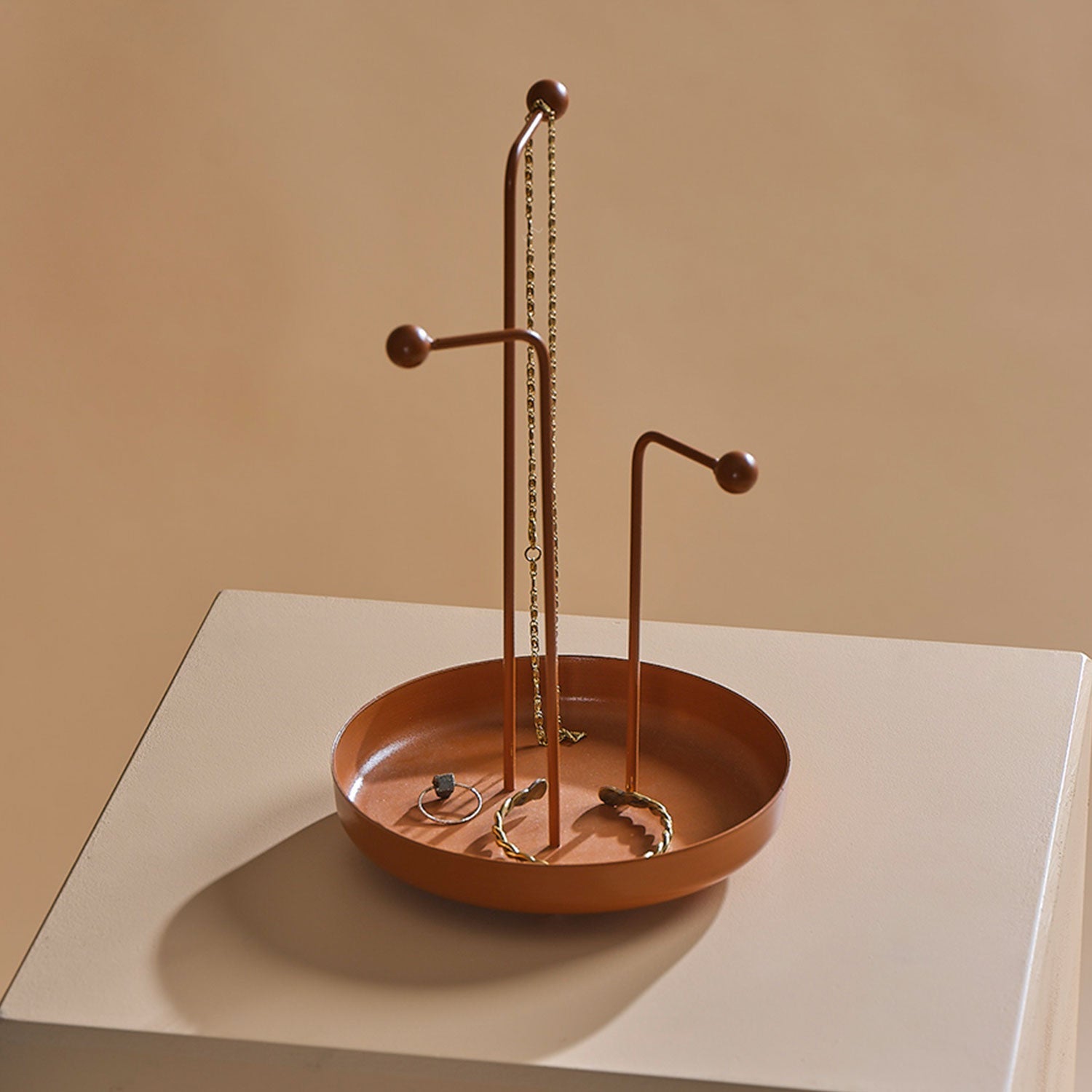 Min Jewellery Stand - Orange