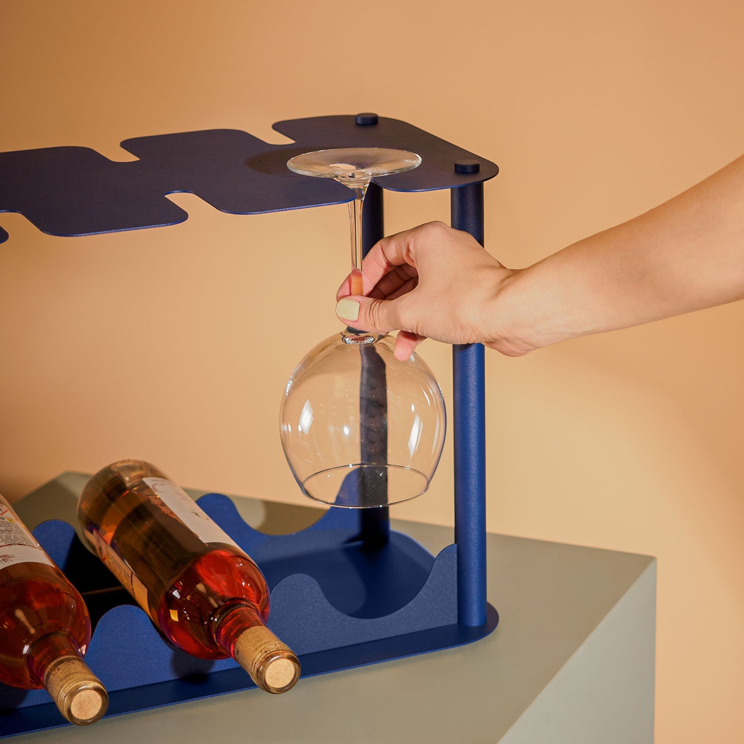 Tidy Wine Rack - Green