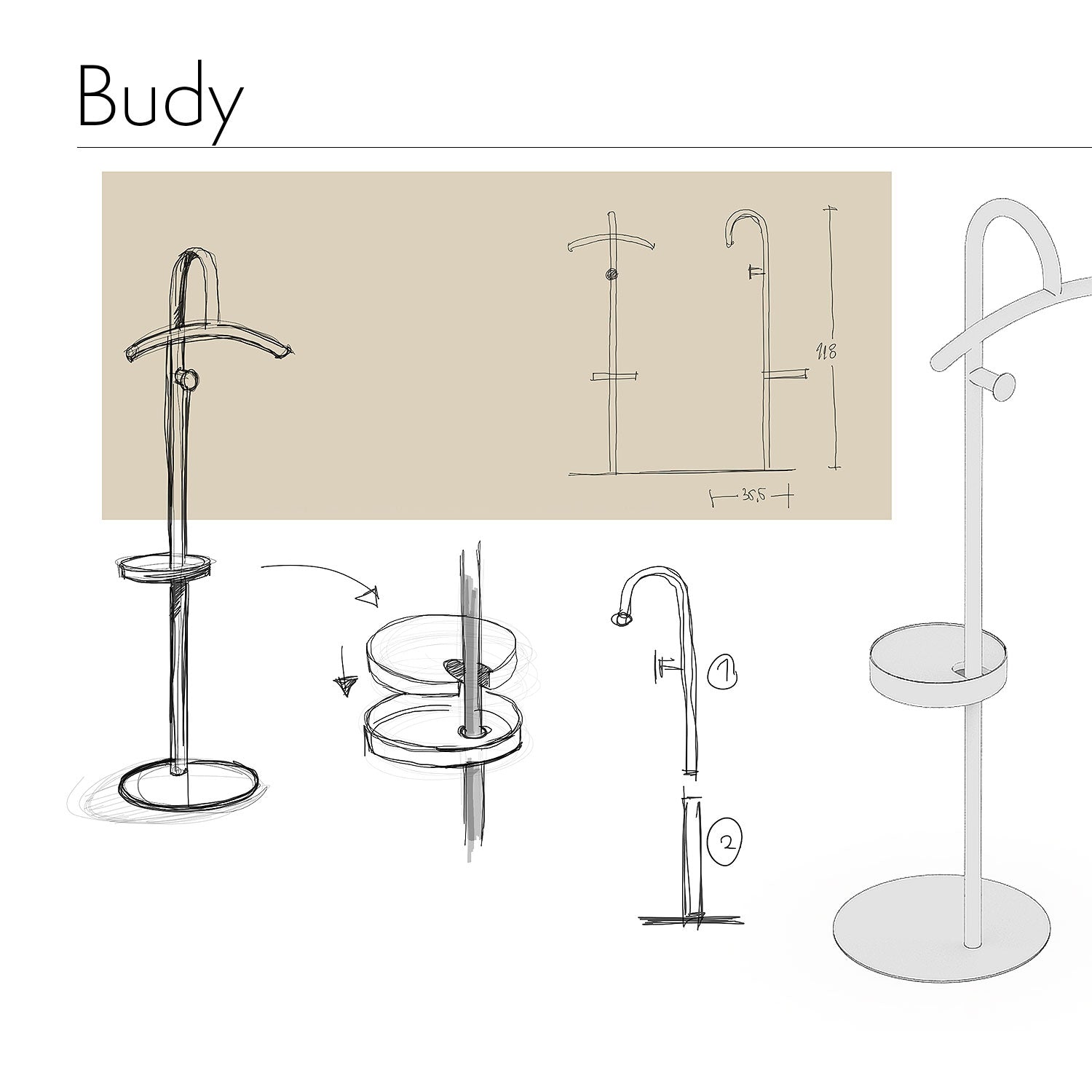 Buddy Valet Stand