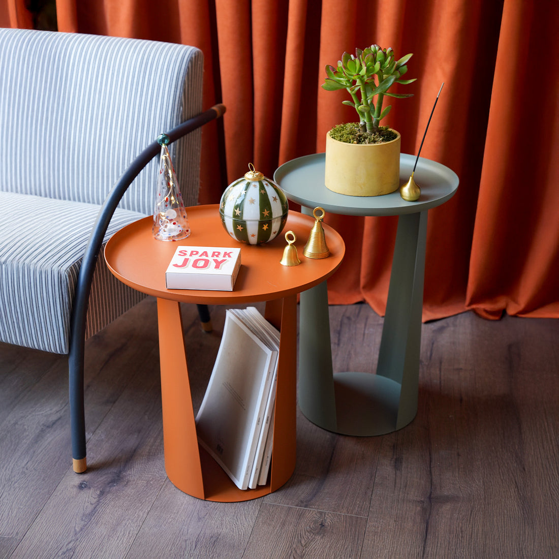 Mush Set of 2 Side Tables