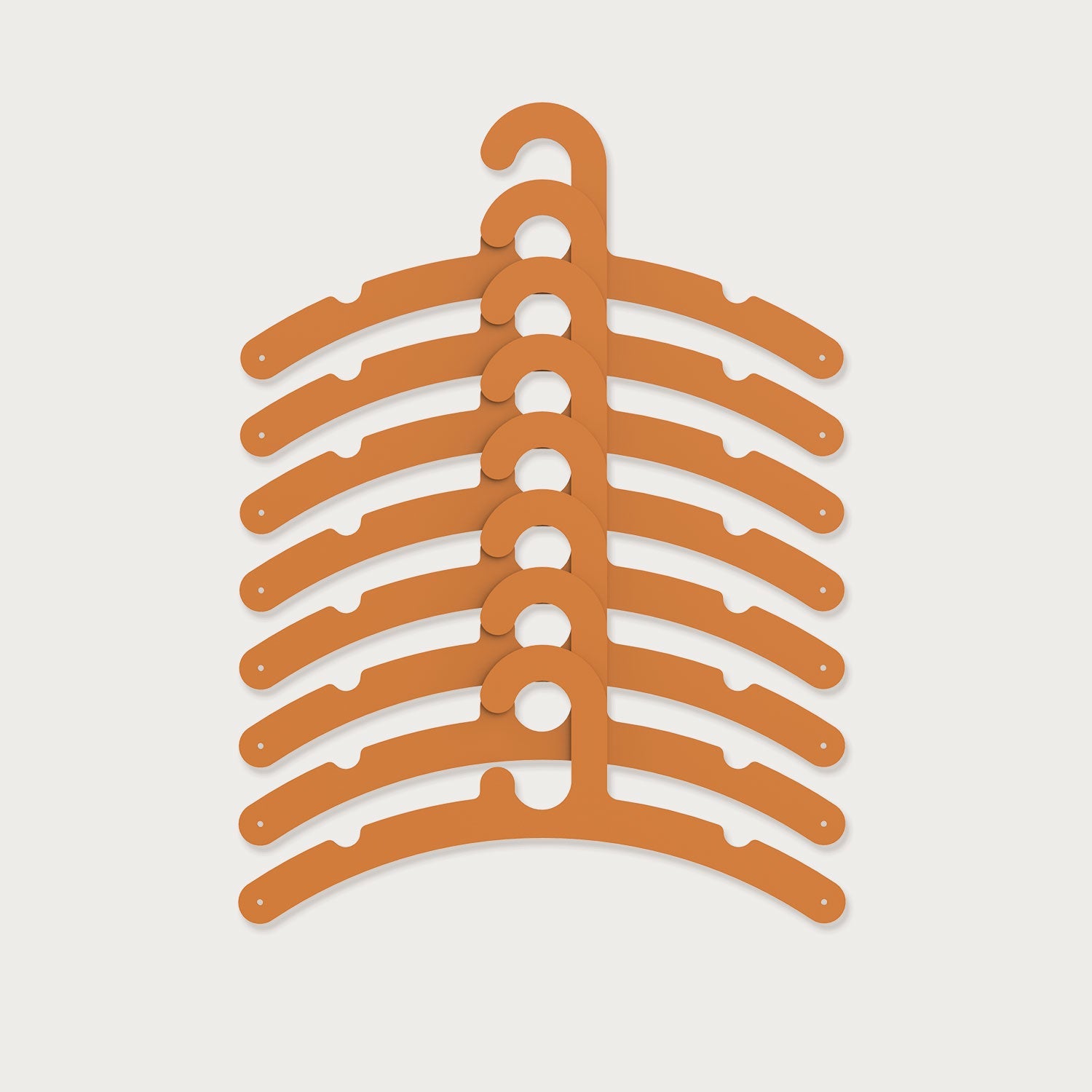 Node Clothes Hanger Set of 8