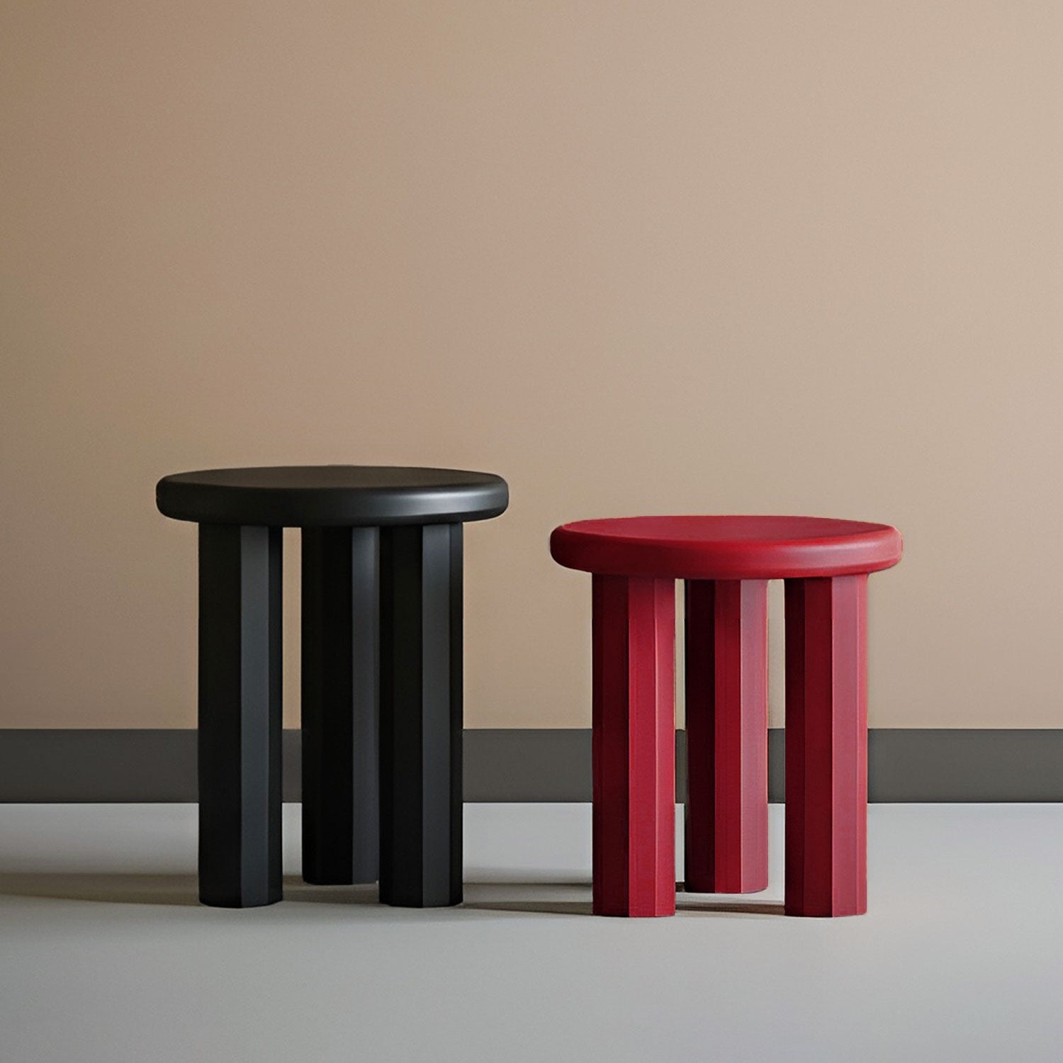 Poly Set of 2 Side Tables