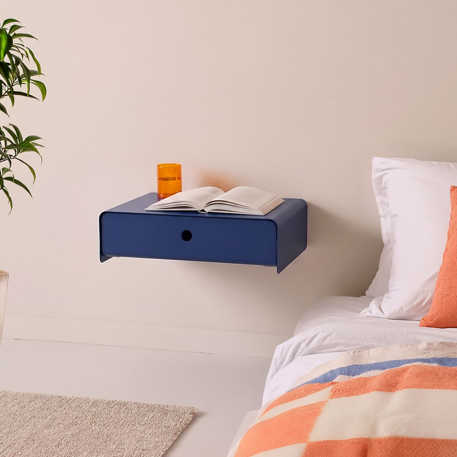 Bono Wall Shelf with Drawer