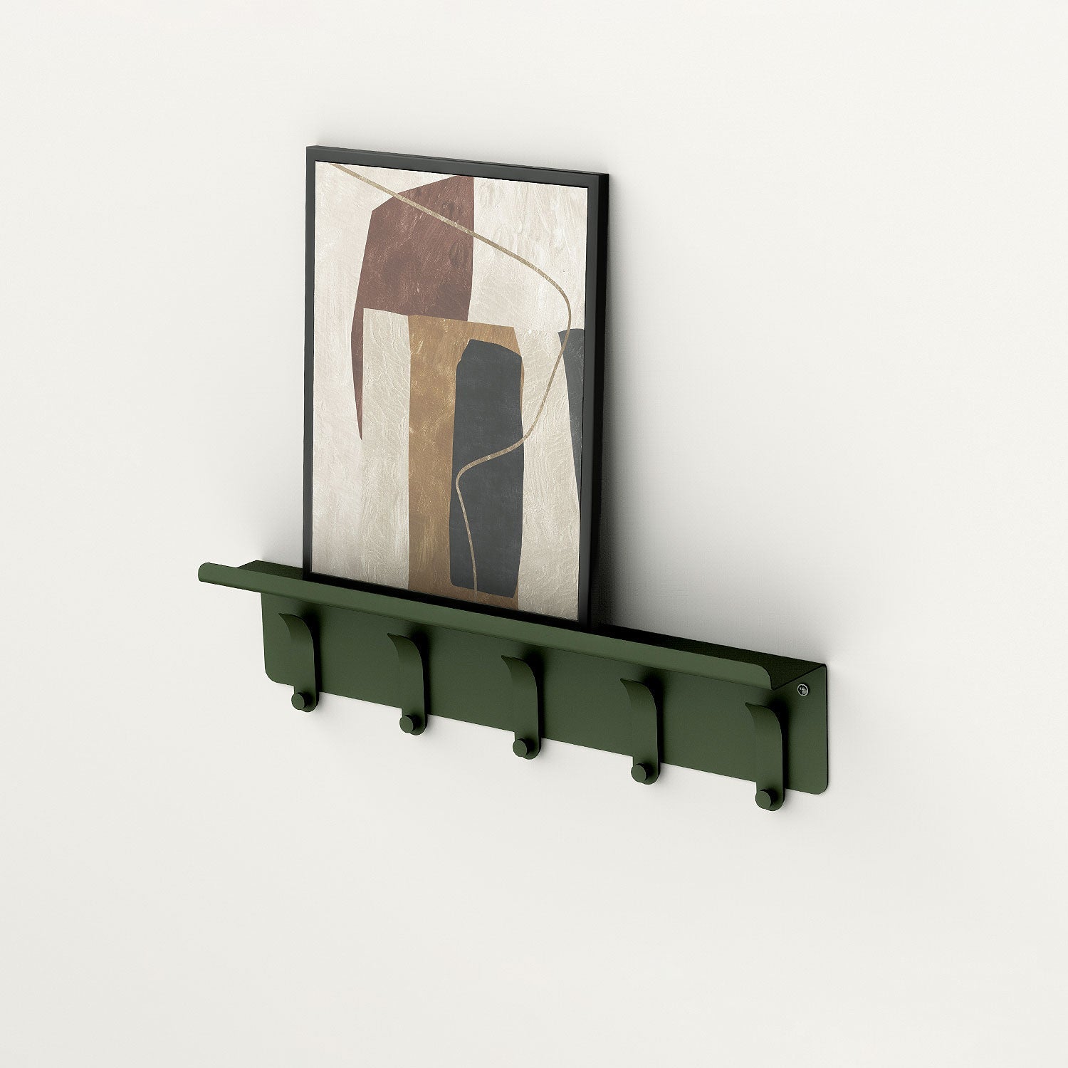 Moja Wall Shelf and Hanger