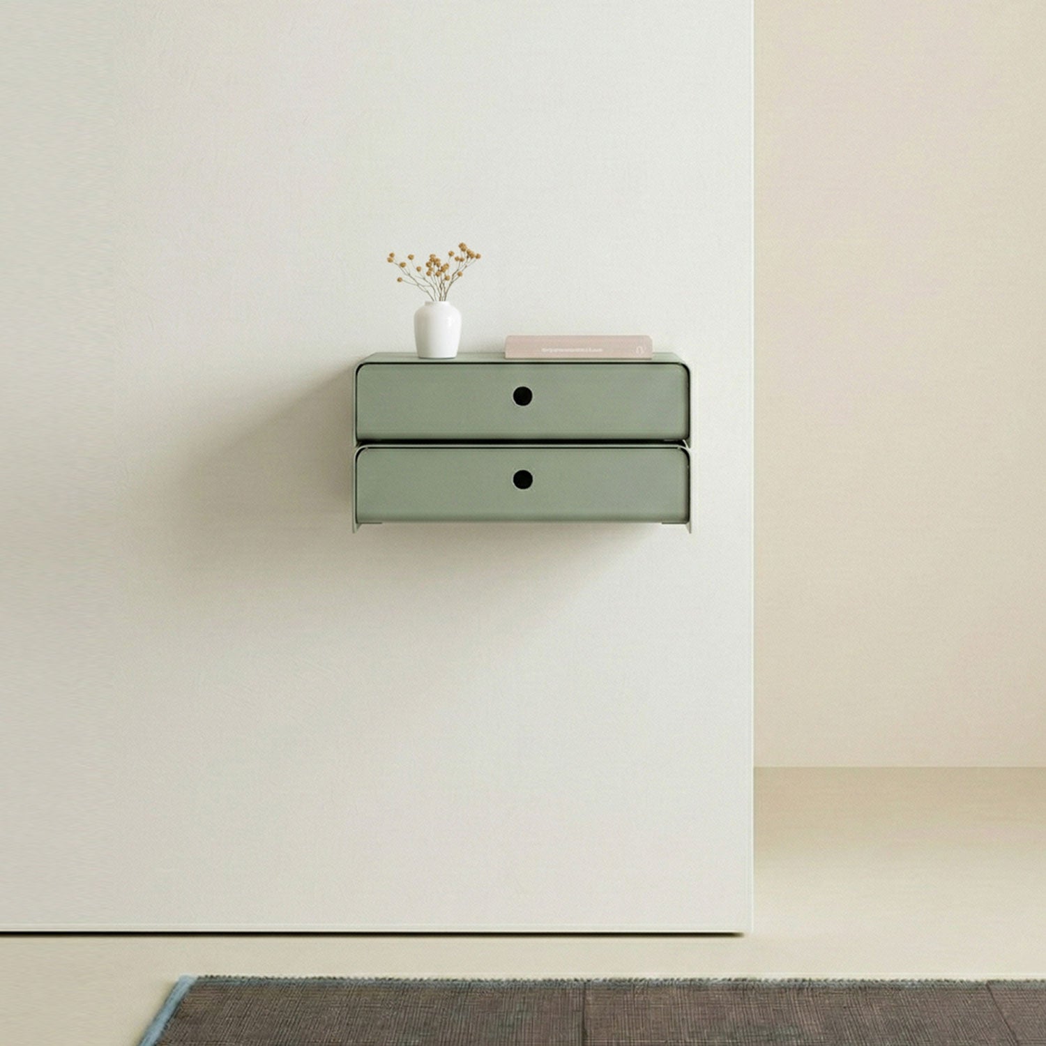 Bono Wall Shelf with Drawer