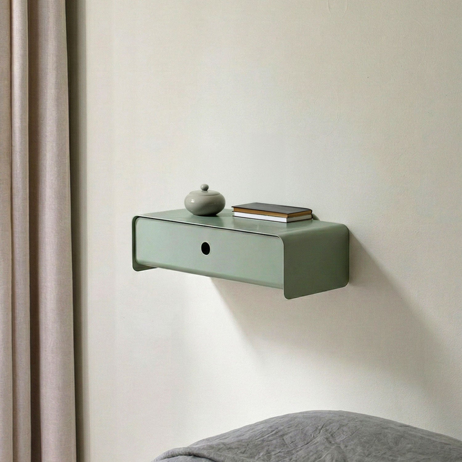 Bono Wall Shelf with Drawer