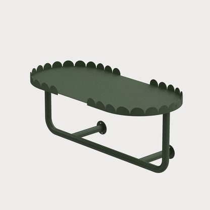 Daisy Wall Shelf with Towel Rack