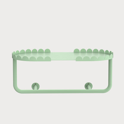 Daisy Wall Shelf with Towel Rack