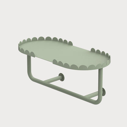 Daisy Wall Shelf with Towel Rack