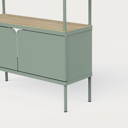 Milu Shelving Unit with Cover