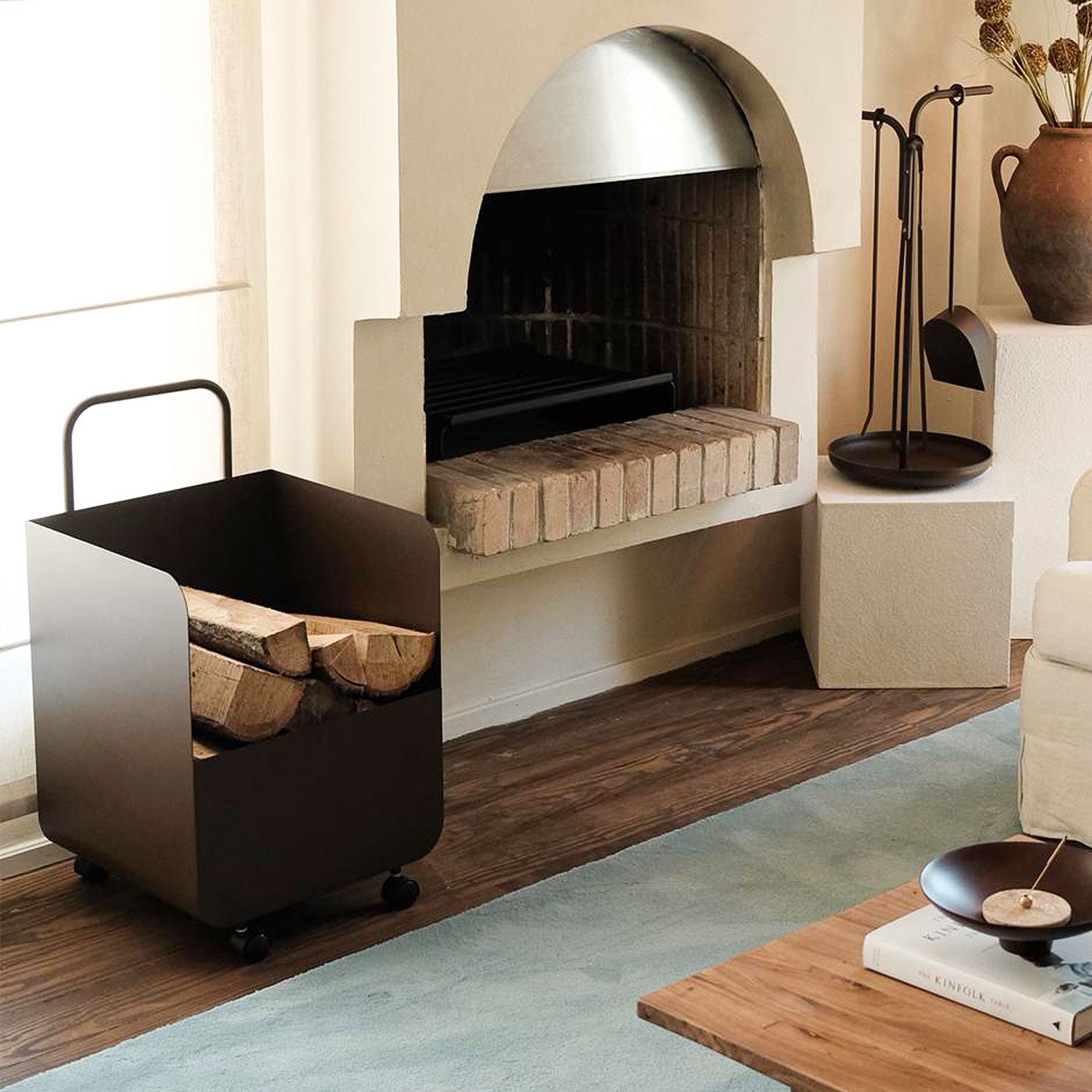 Rolla Wood Basket