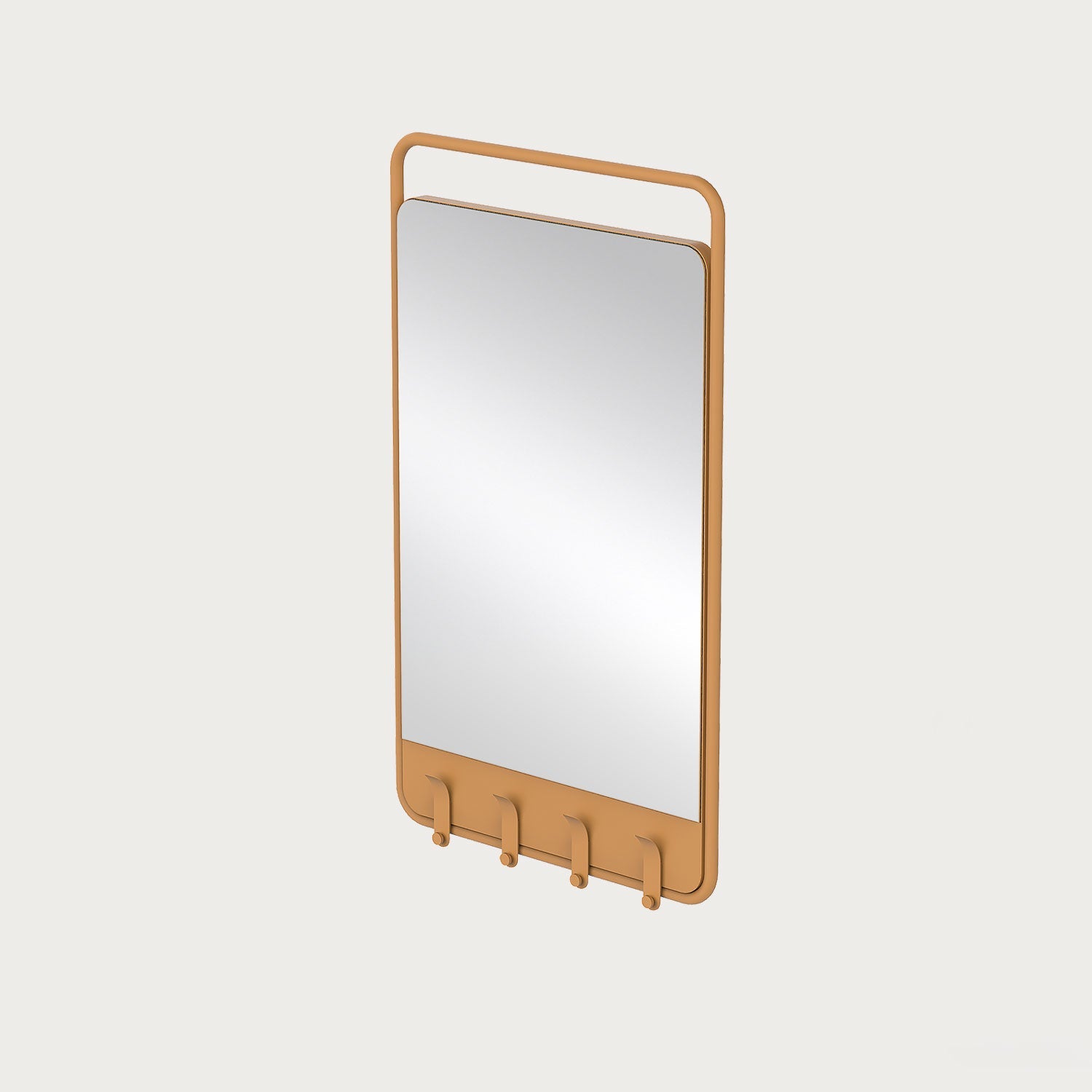 Pino Wall Mirror and Hook