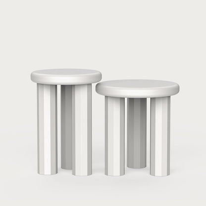 Poly Set of 2 Side Tables