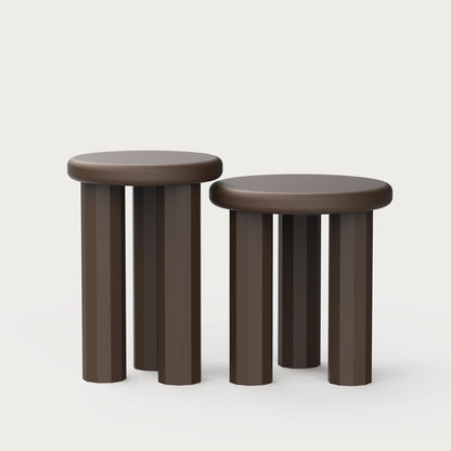 Poly Set of 2 Side Tables
