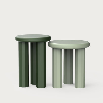 Poly Set of 2 Side Tables
