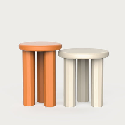 Poly Set of 2 Side Tables