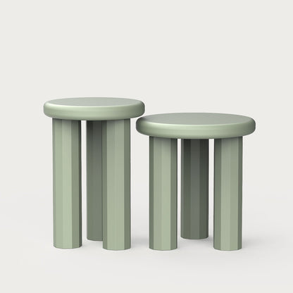 Poly Set of 2 Side Tables