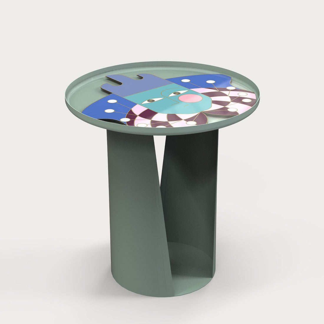 Mush S Glass Side Table