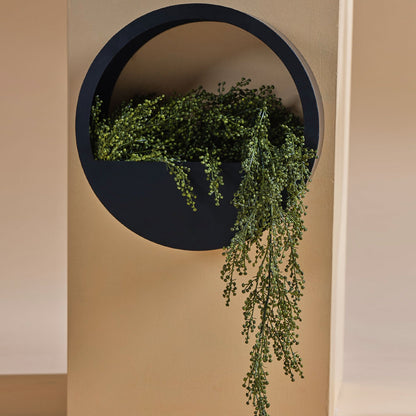 round wall succulent planter Circle M Wall Planter – Oobje